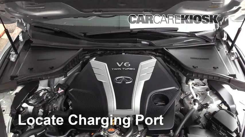 2017 Infiniti Q60 Premium 3.0L V6 Turbo Air Conditioner Recharge Freon